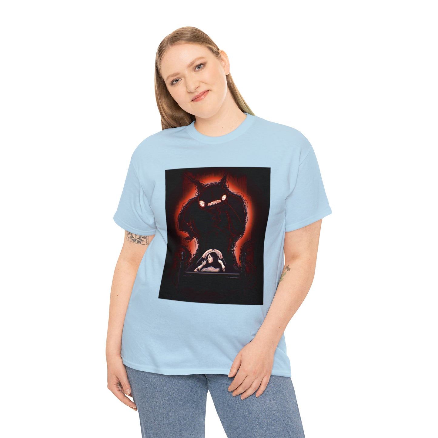 Sleep Paralysis Demon Unisex Heavy Cotton Tee