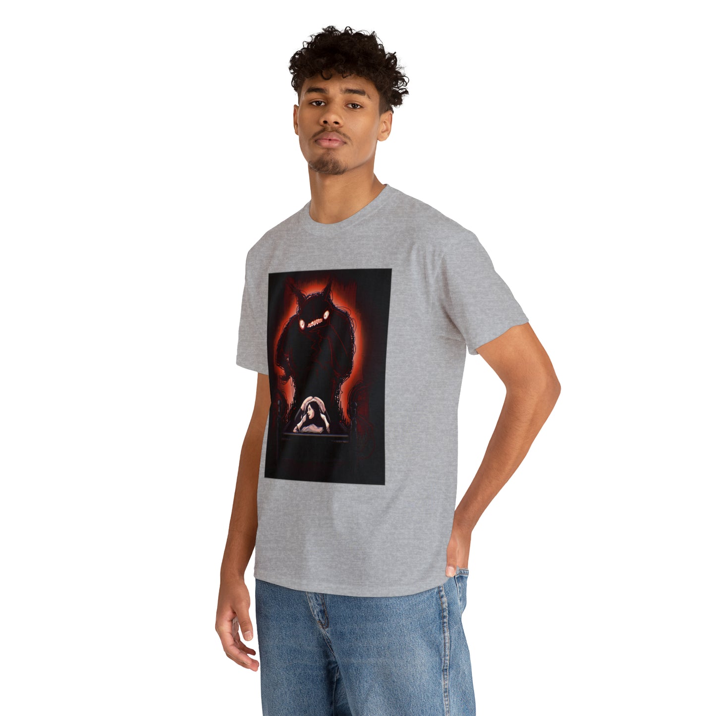 Sleep Paralysis Demon Unisex Heavy Cotton Tee