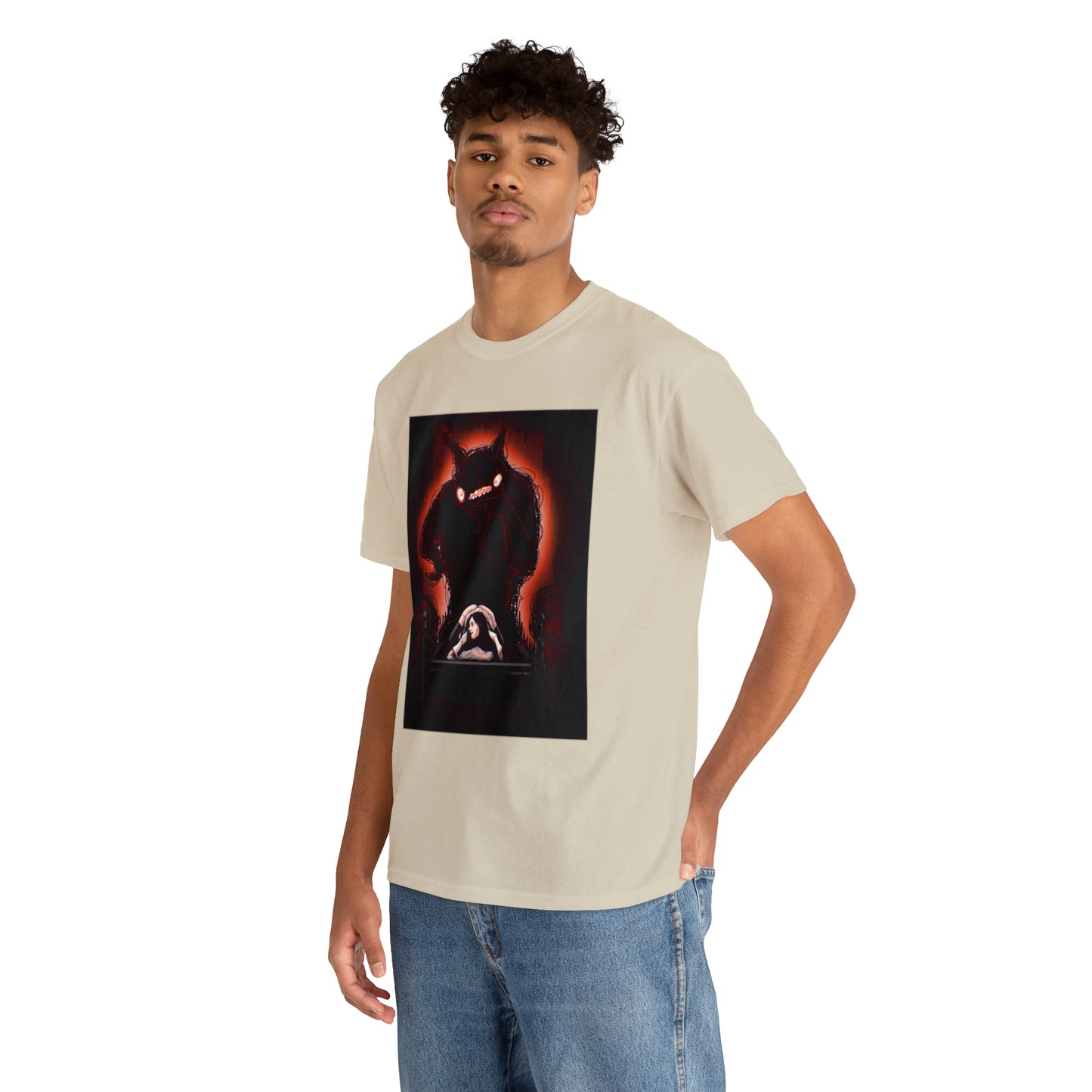 Sleep Paralysis Demon Unisex Heavy Cotton Tee