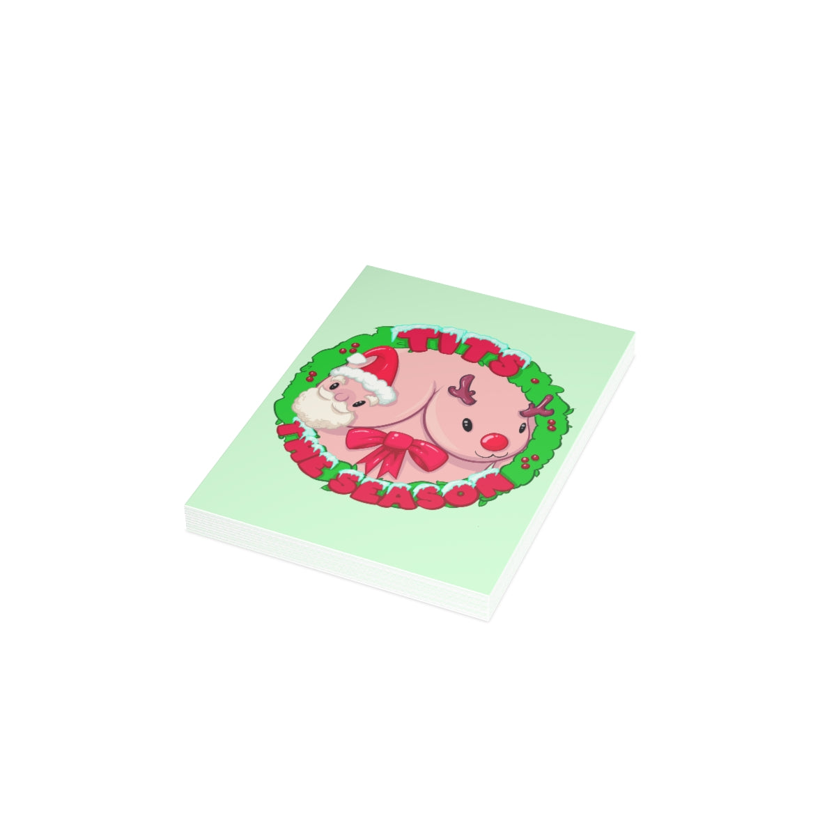 Tits The Season Greeting Card Bundles (10, 30, 50 pcs)