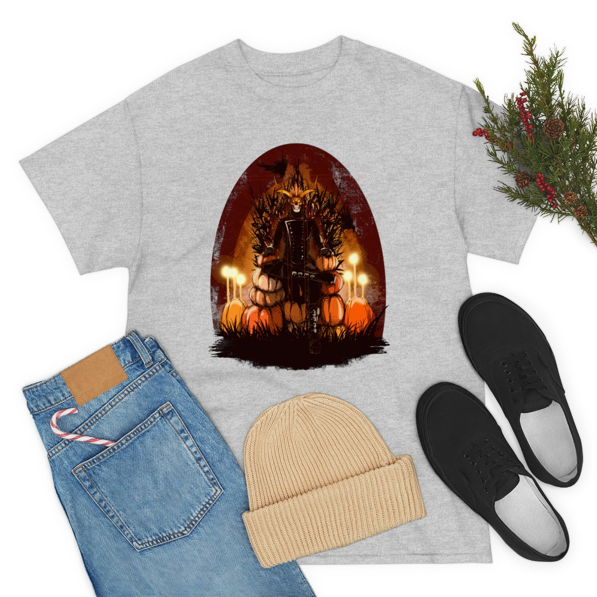 The Pumpkin King Unisex Heavy Cotton Tee