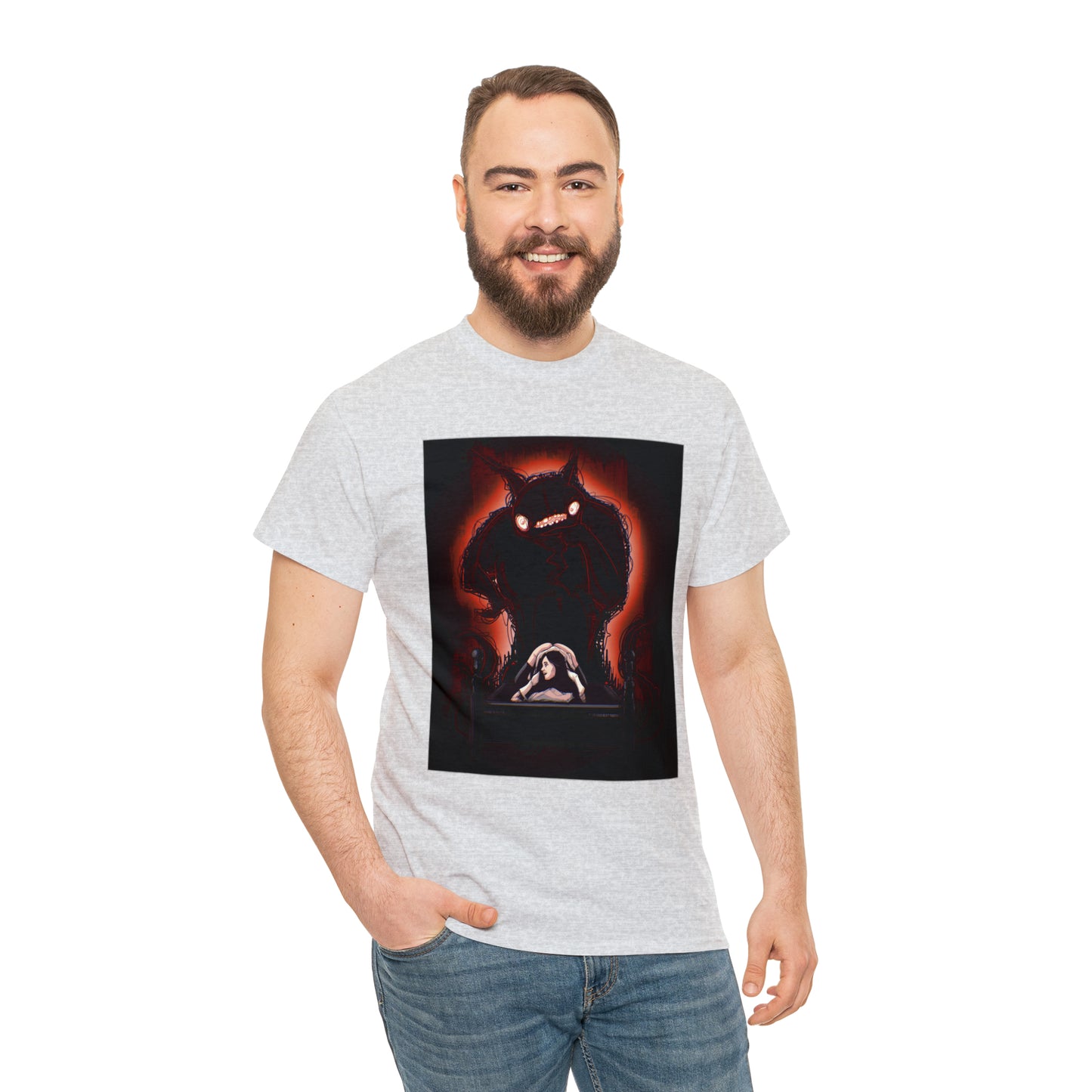 Sleep Paralysis Demon Unisex Heavy Cotton Tee