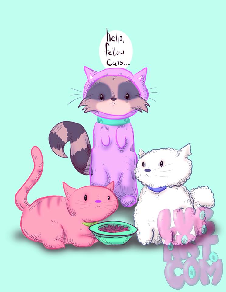 Fellow Cats Fine Art Print