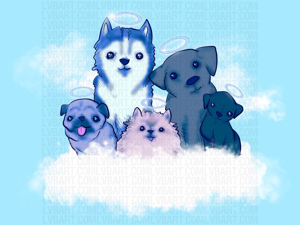 Good Boy Heaven Fine Art Print