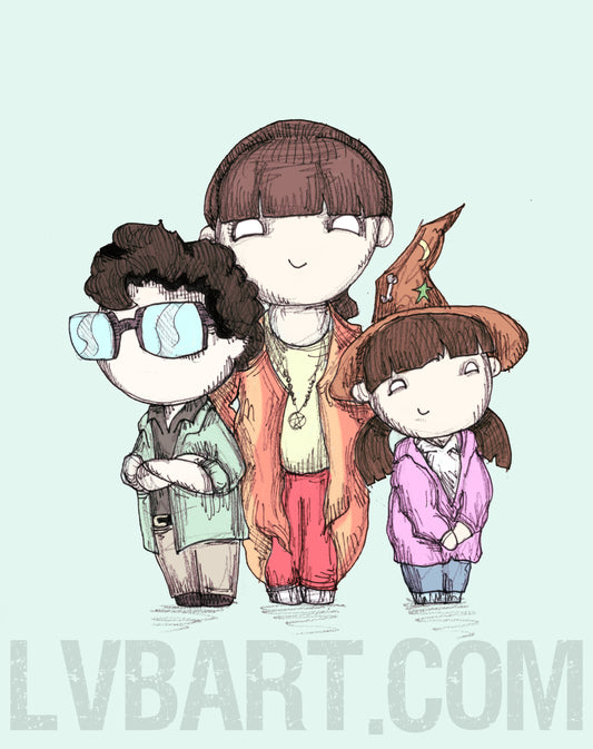 Halloweentown Fine Art Print