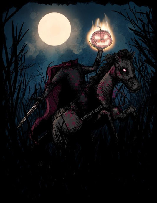 Headless Horseman Fine Art Print