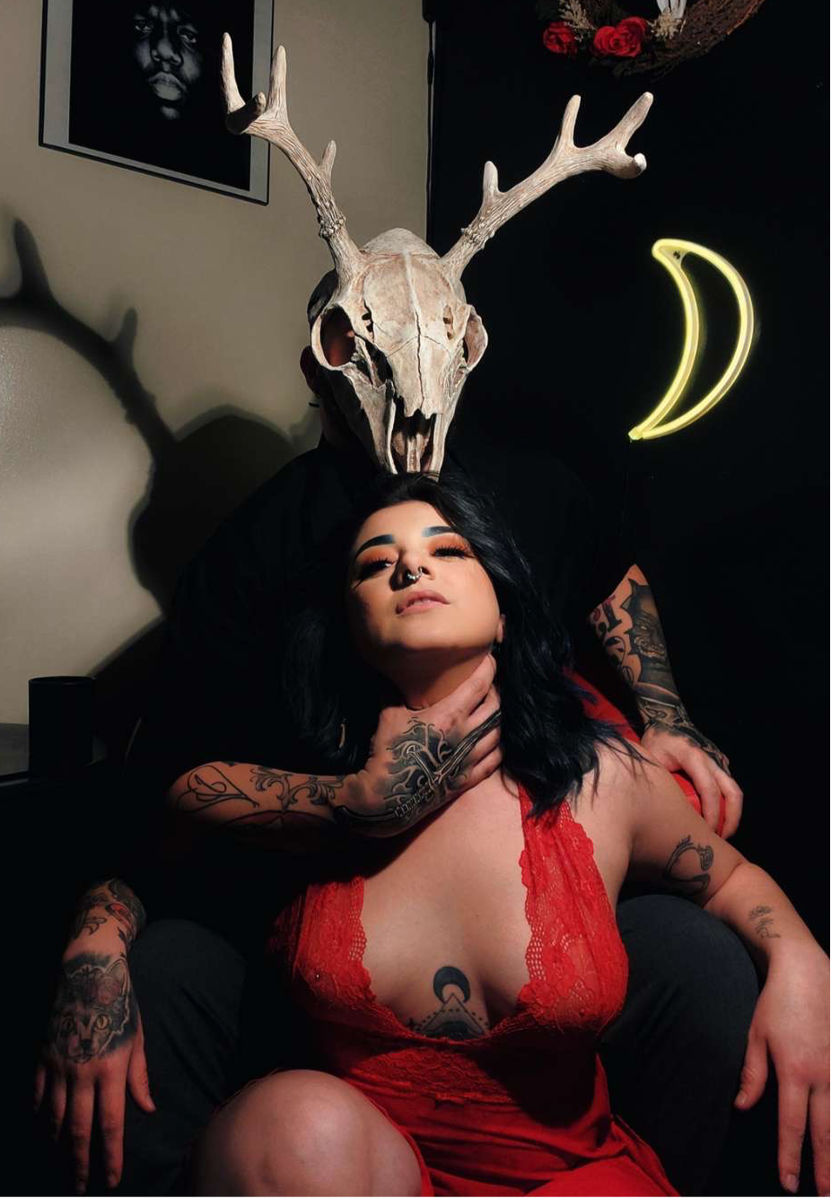 Deer Daddy Live: Choke (Color) Fine Art Print
