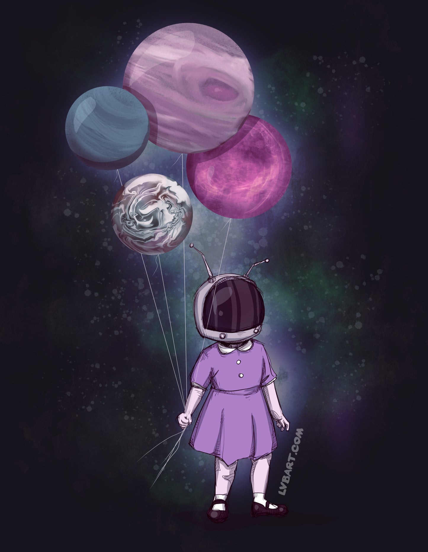 Across the Universe Fine Art Print