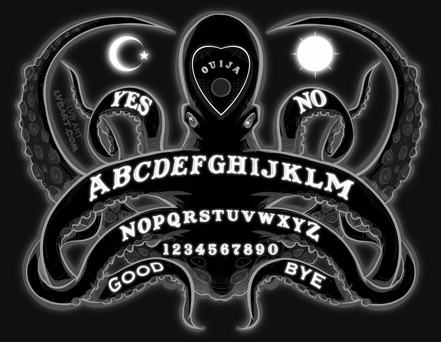 OuijaPus Fine Art Print