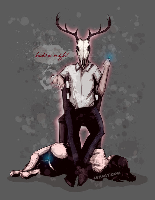 Deer Daddy Series 4: Remote Fine Art Print