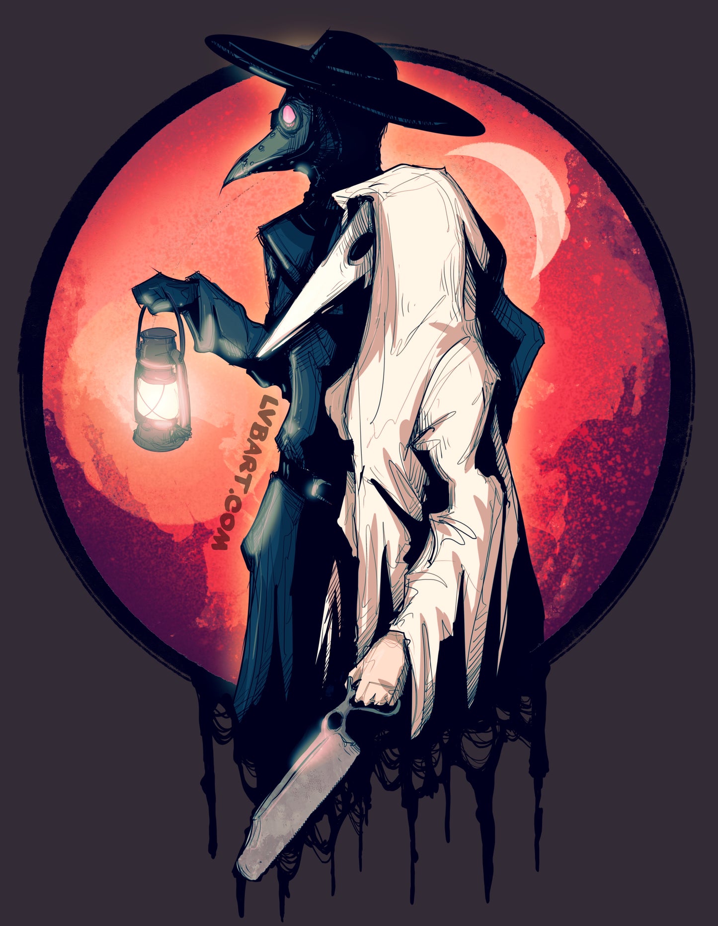The Doctor & The Nurse Fine Art Print