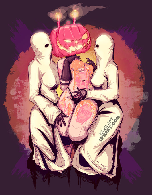 Pumpkin Queen II Fine Art Print