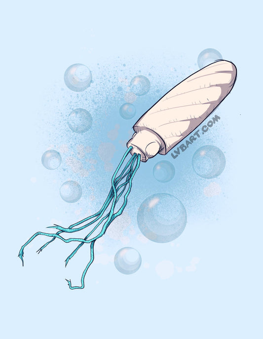 Absorbent Squid Fine Art Print