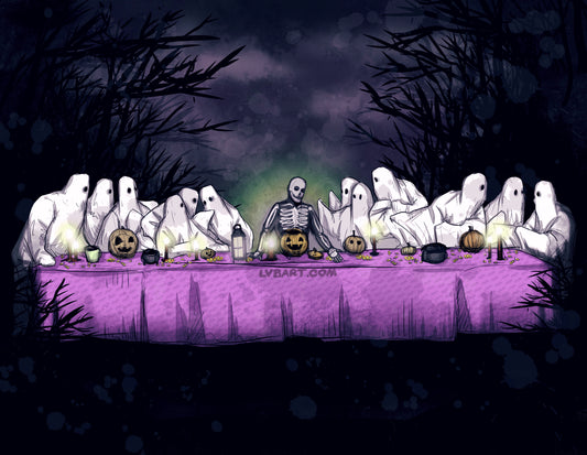 Spooky Supper Fine Art Print