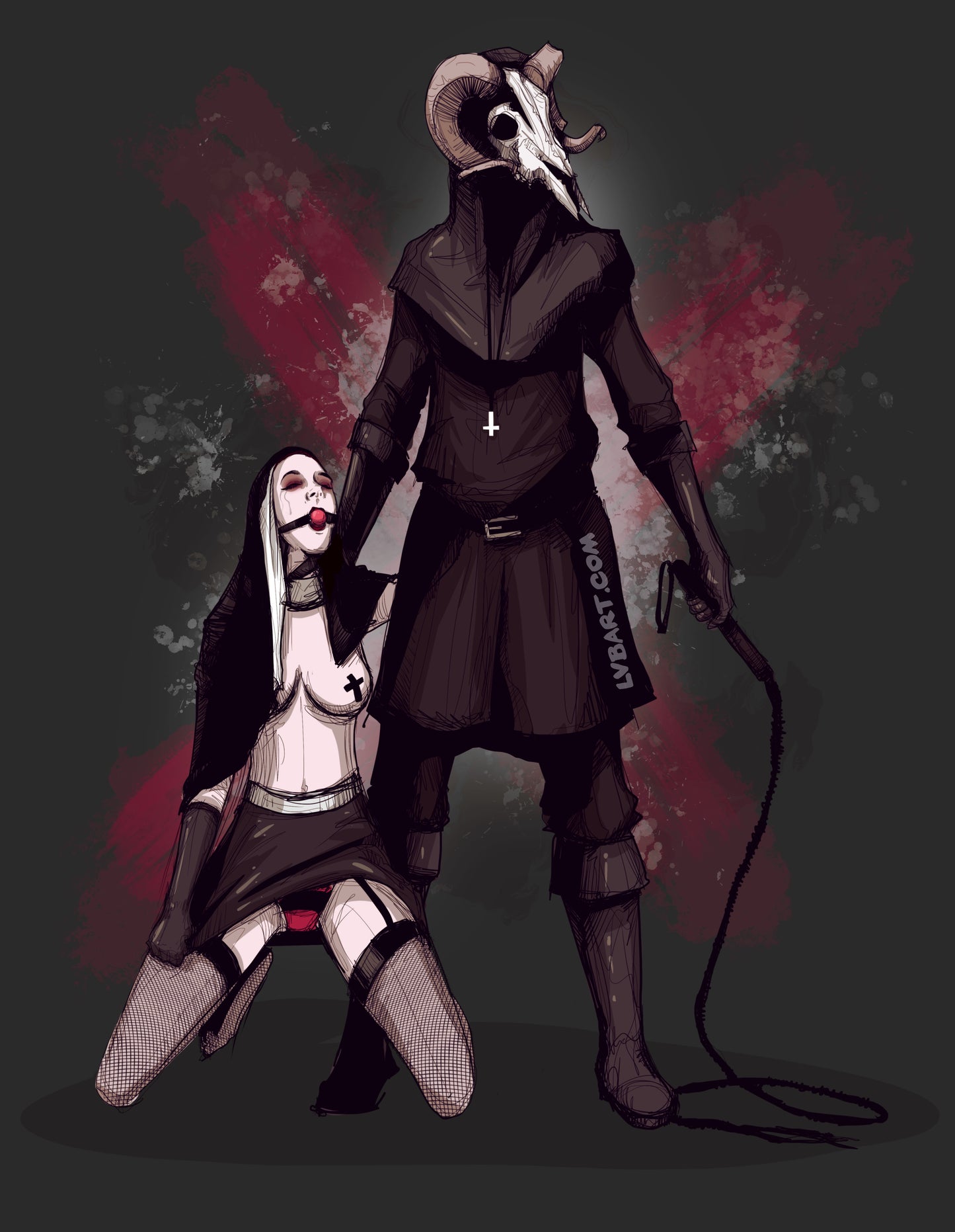 Black Mass Fine Art Print