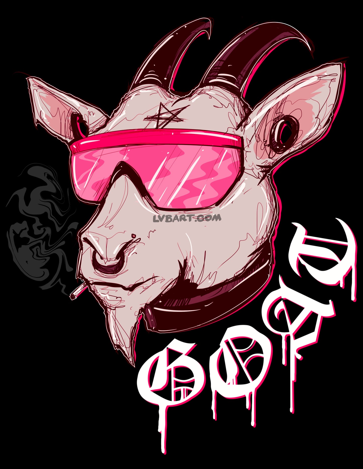GOAT Fine Art Print