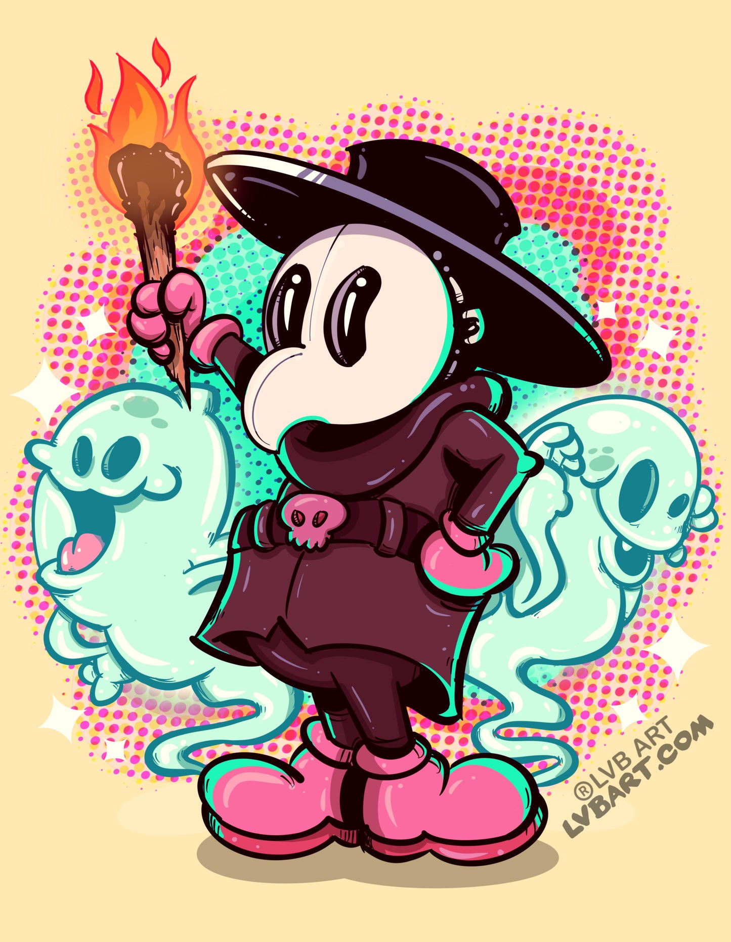 Rubber Hose Doctor Fine Art Print