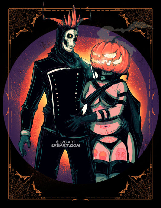 The King & Queen Fine Art Print