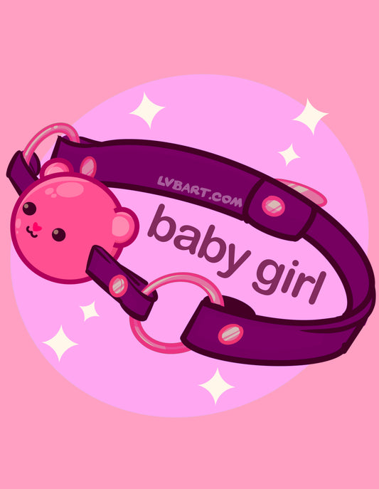 Baby Girl Fine Art Print