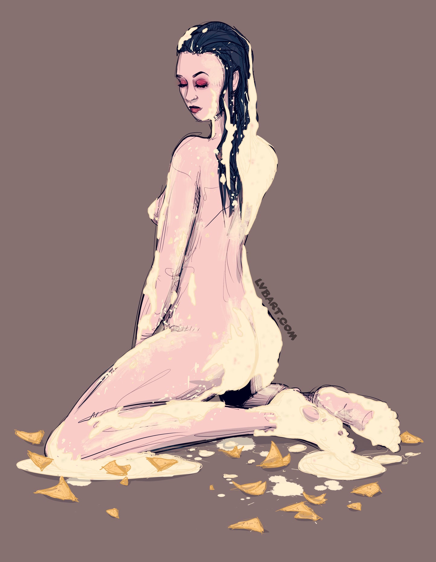 Queso Queen Fine Art Print