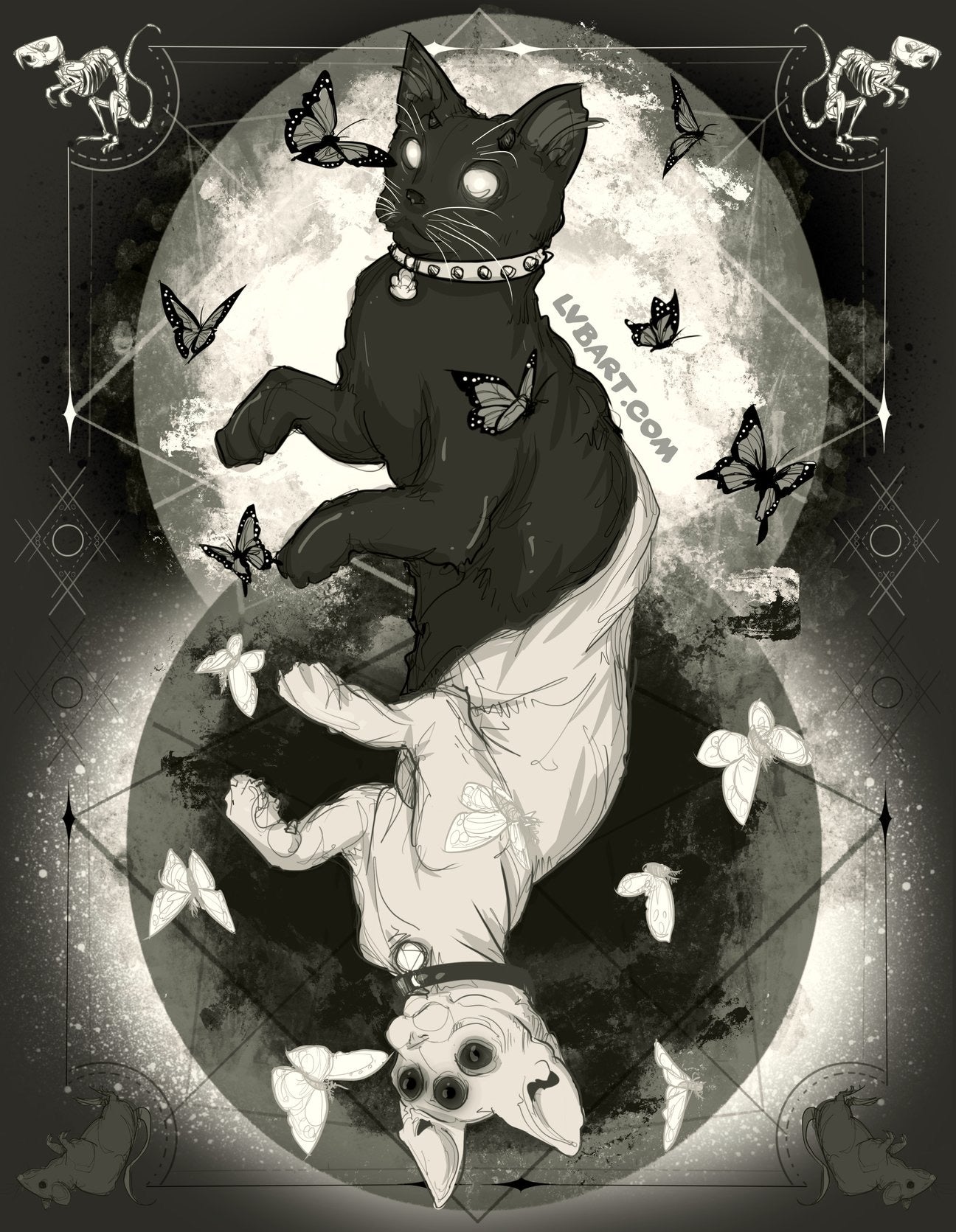 As Above So Below I-IV Four Fine Art Print Pack