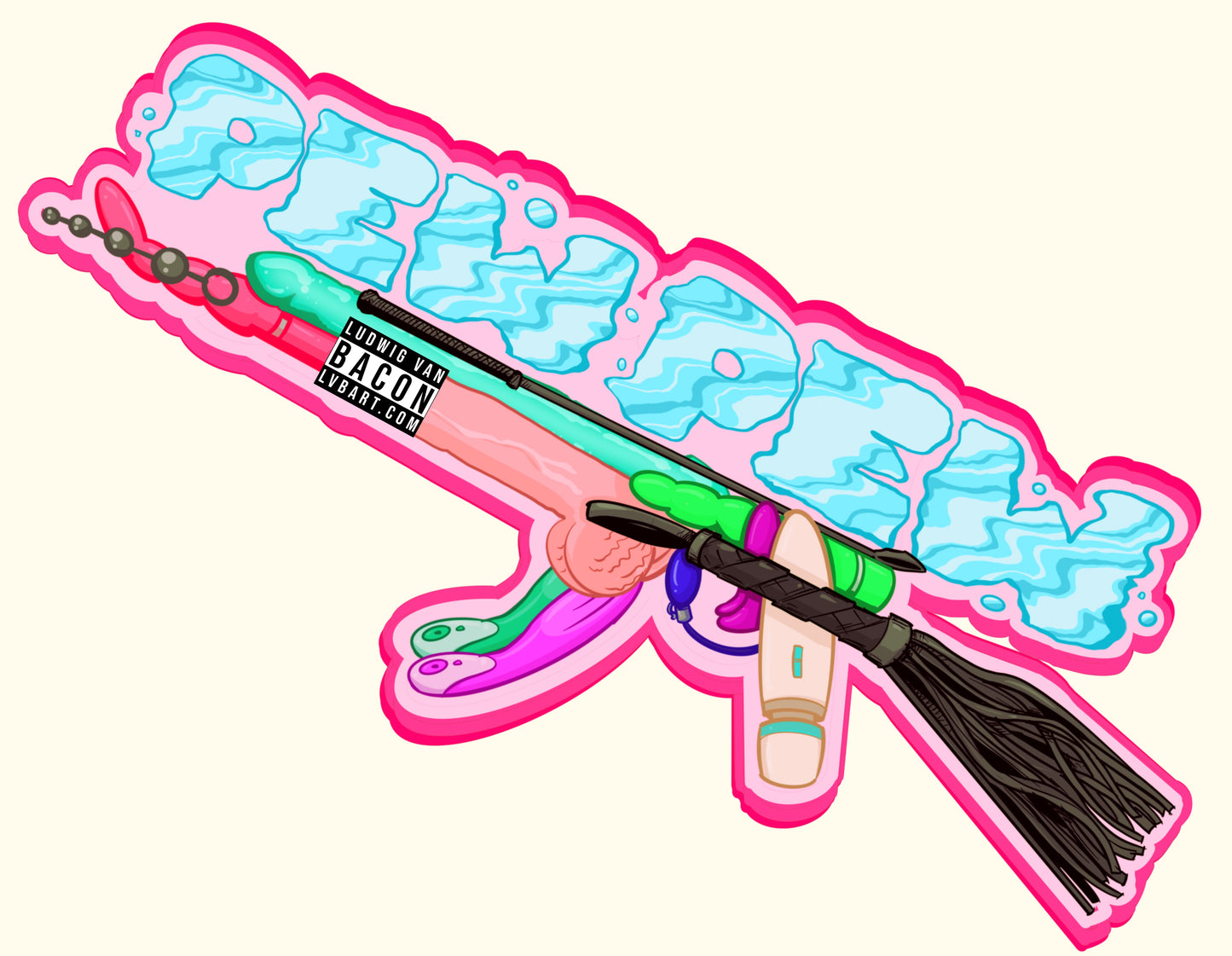 Love Gun II Fine Art Print