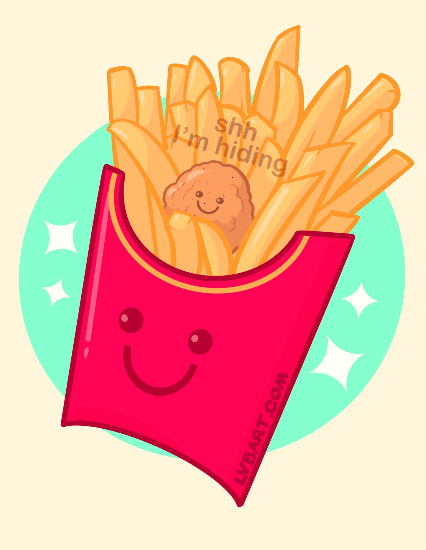 Hidden Nugget Fine Art Print