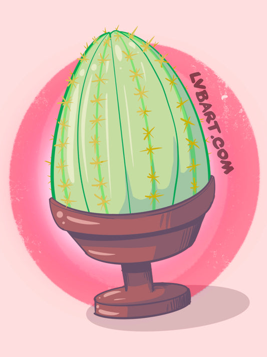 Cactus Plug Fine Art Print