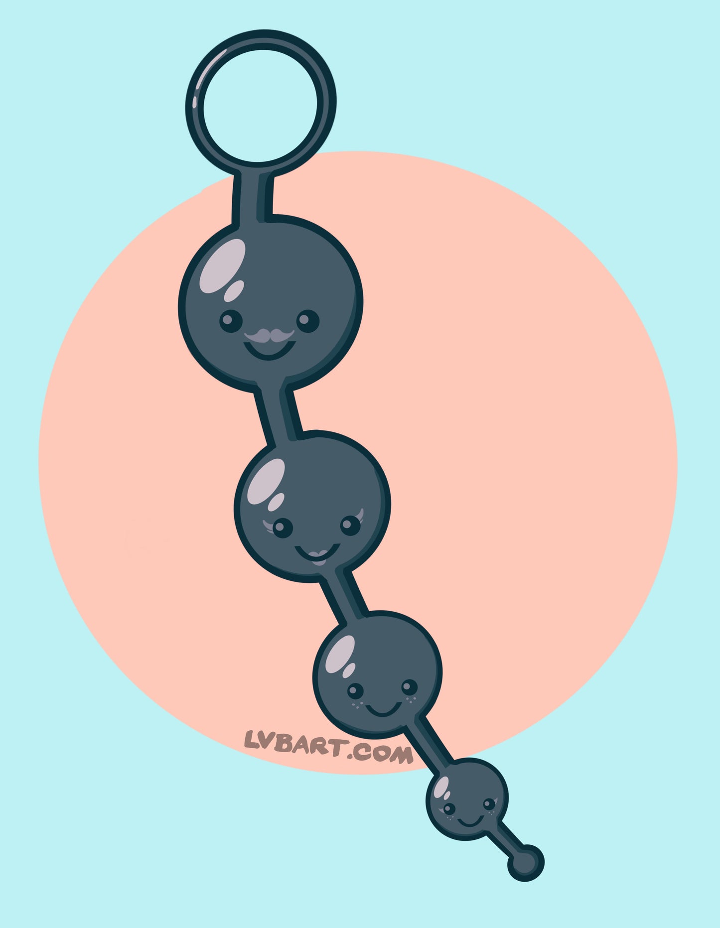 The Beads Fine Art Print