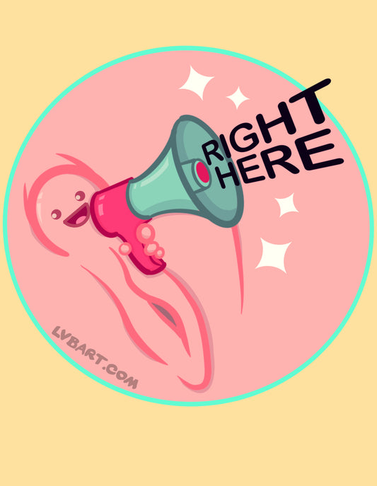 Right Here Fine Art Print