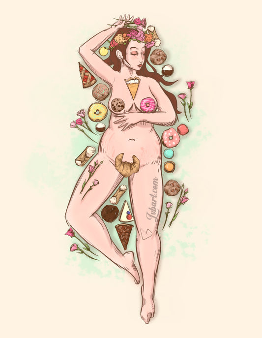 Pastry Queen Fine Art Print
