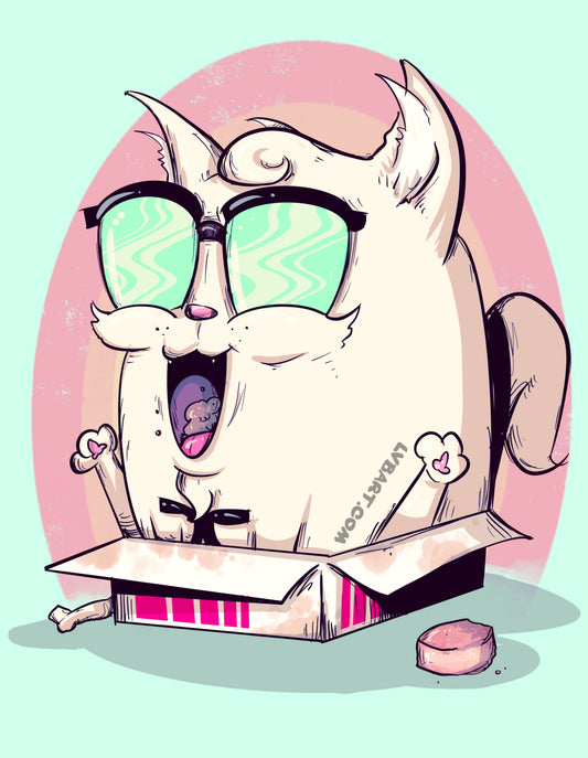 Chicken Box Fine Art Print