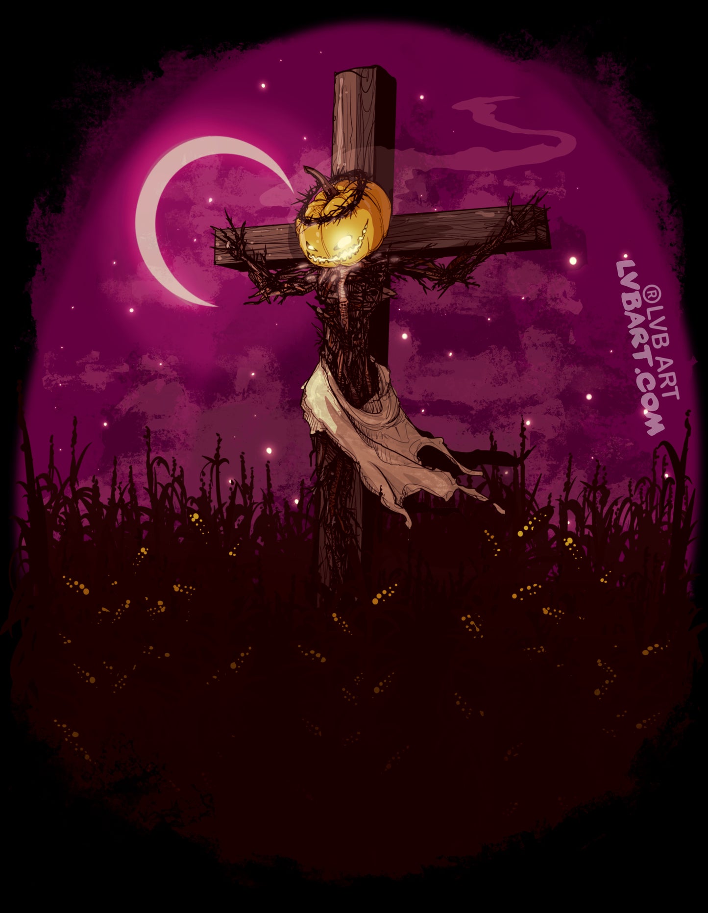ScareChrist Fine Art Print