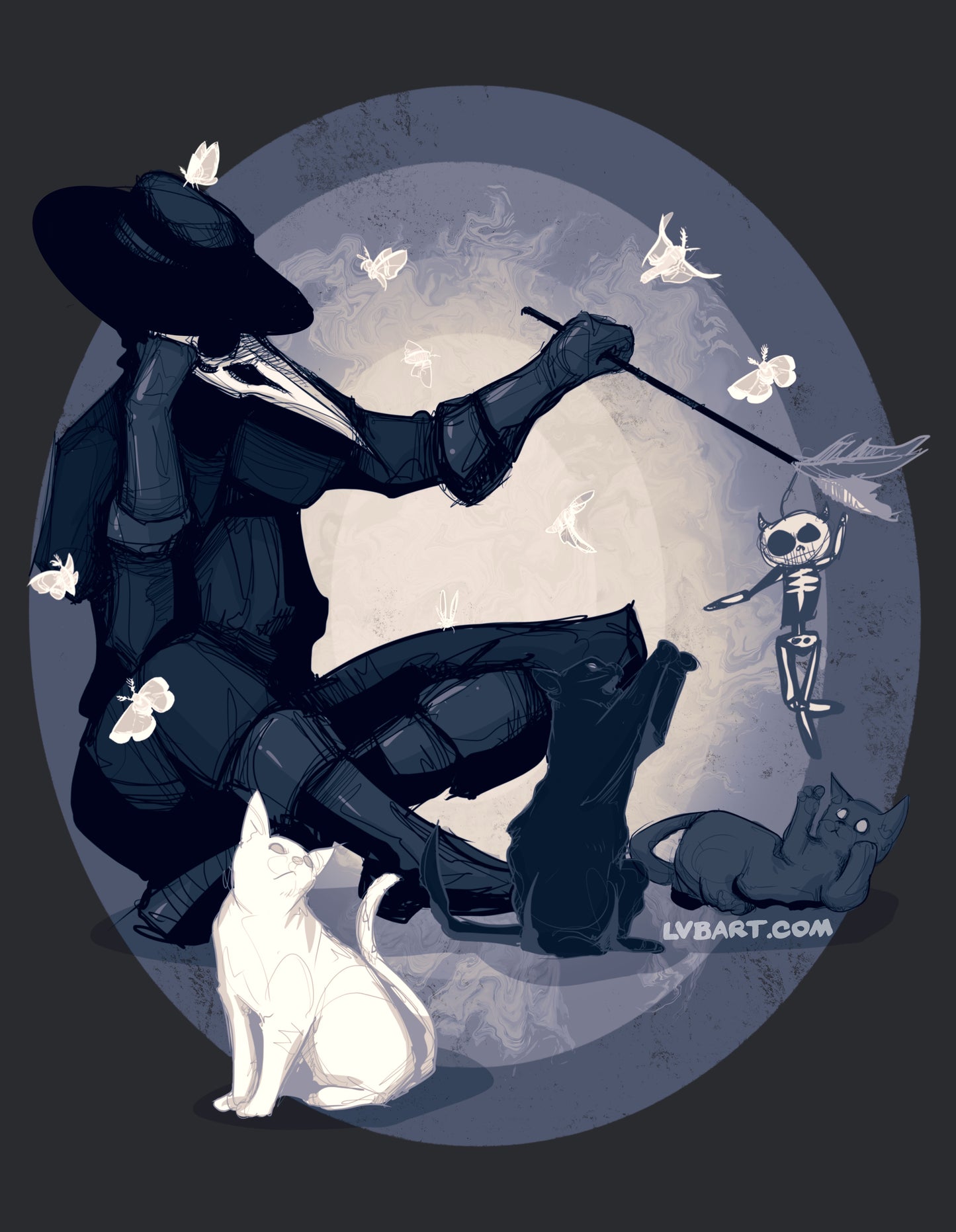Nocturnal V Fine Art Print