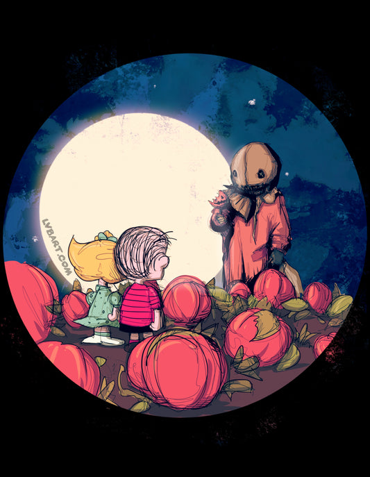 The Great Trick or Treater Fine Art Print