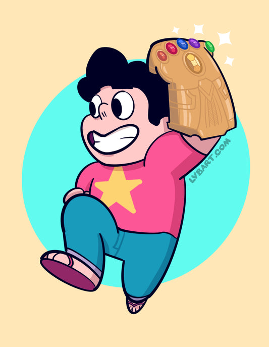 Universal Gauntlet Fine Art Print