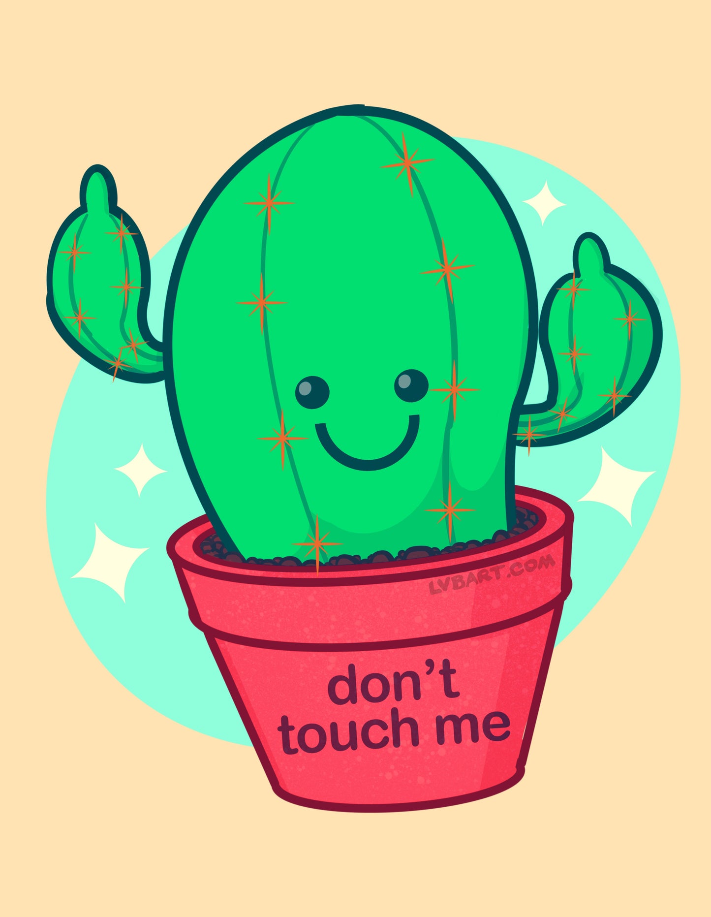 Don’t Touch Me Fine Art Print