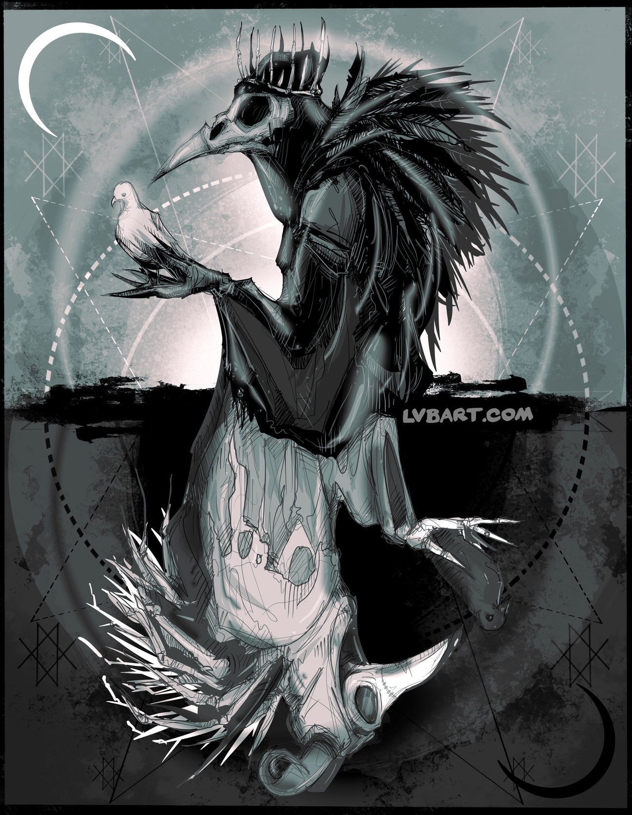 As Above So Below I-IV Four Fine Art Print Pack
