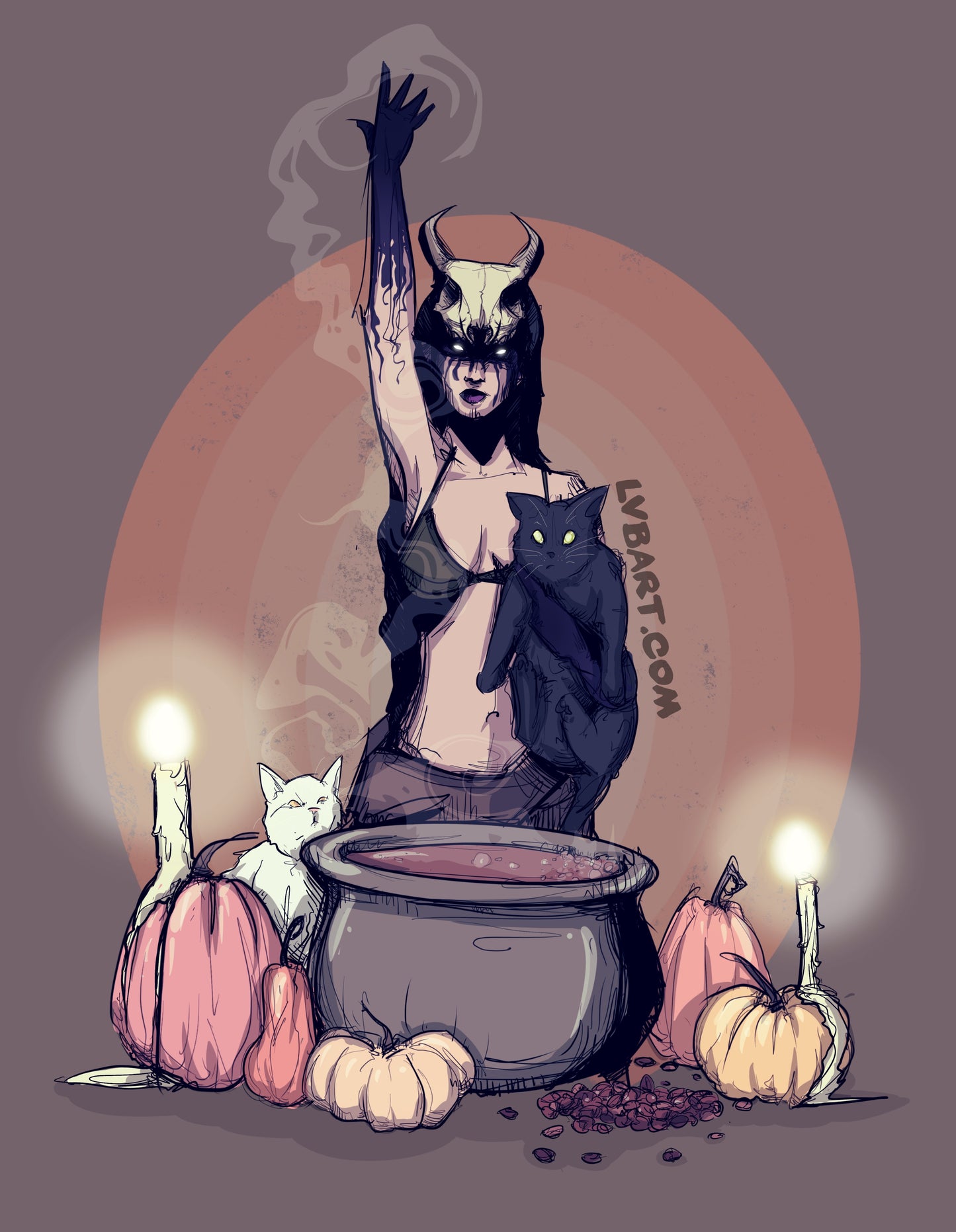 Coffee Witch Fine Art Print