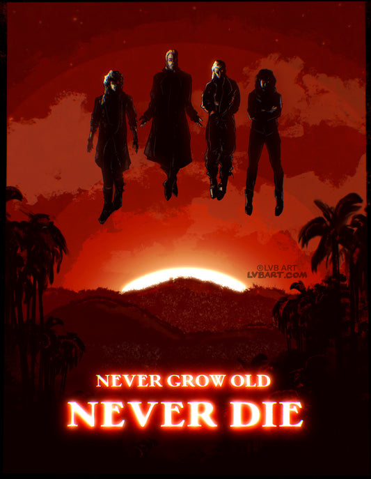 Never Grow Old Fine Art Print