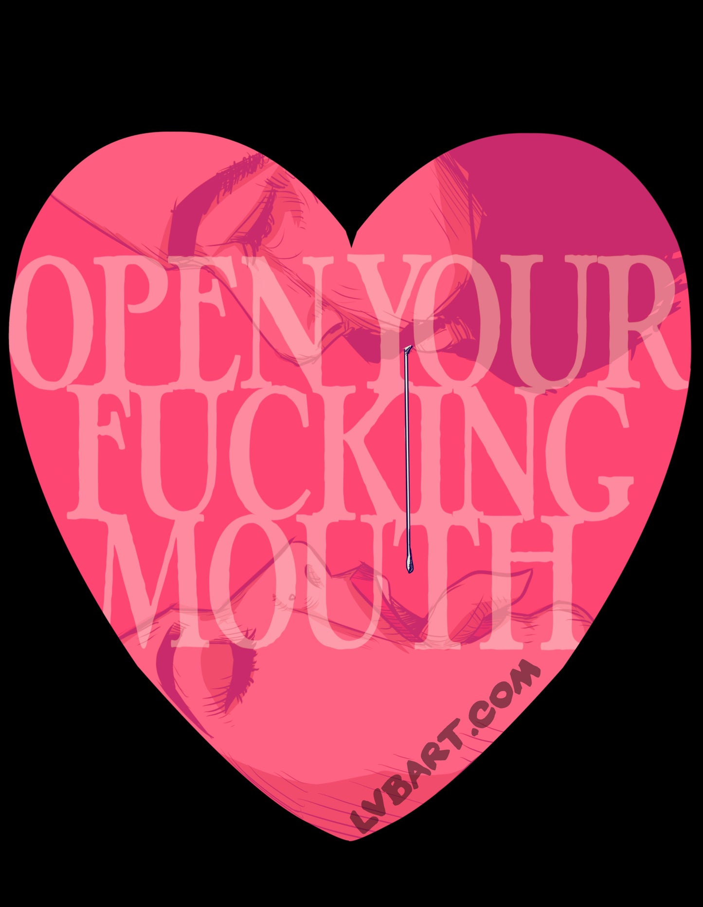 Open Your Mouth Fine Art Print