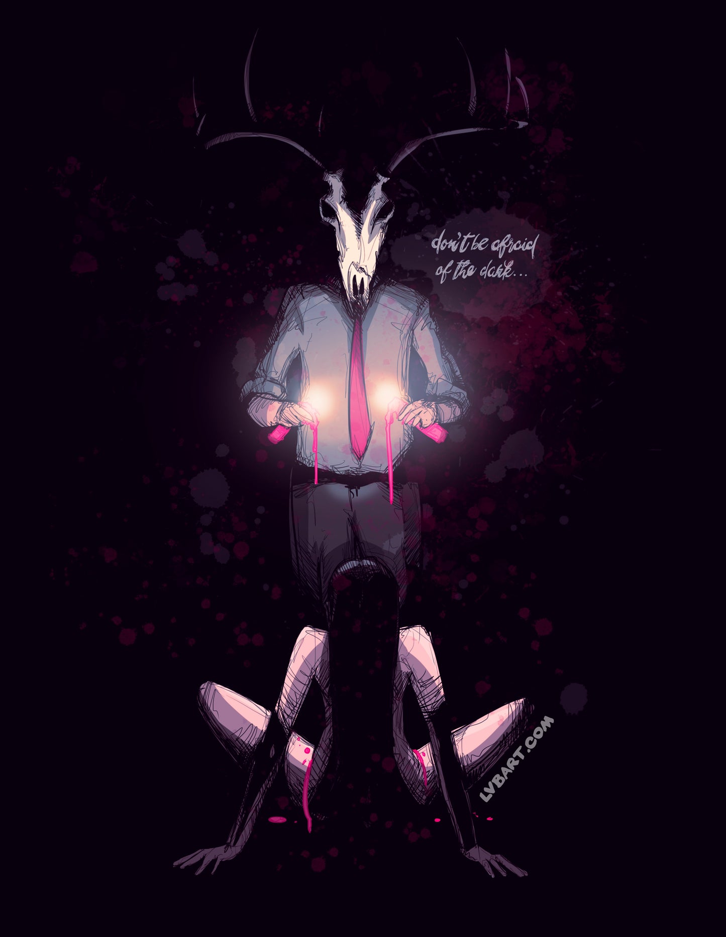 Deer Daddy Series 4: Wax Fine Art Print
