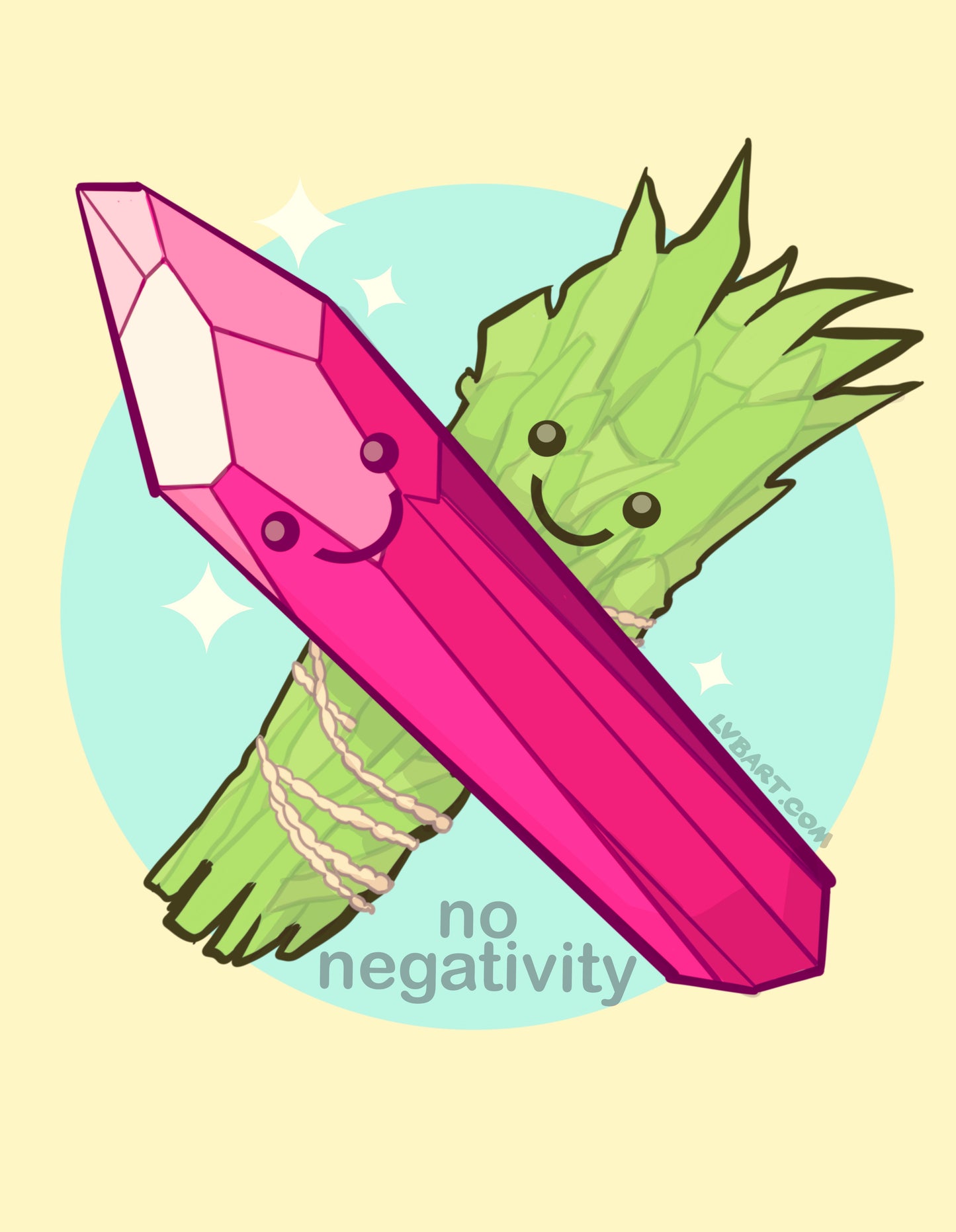 No Negativity Fine Art Print