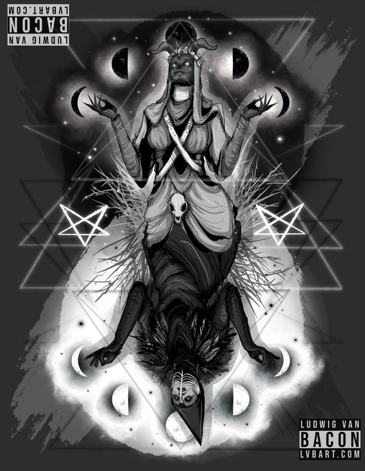 As Above So Below: The Witches Fine Art Print