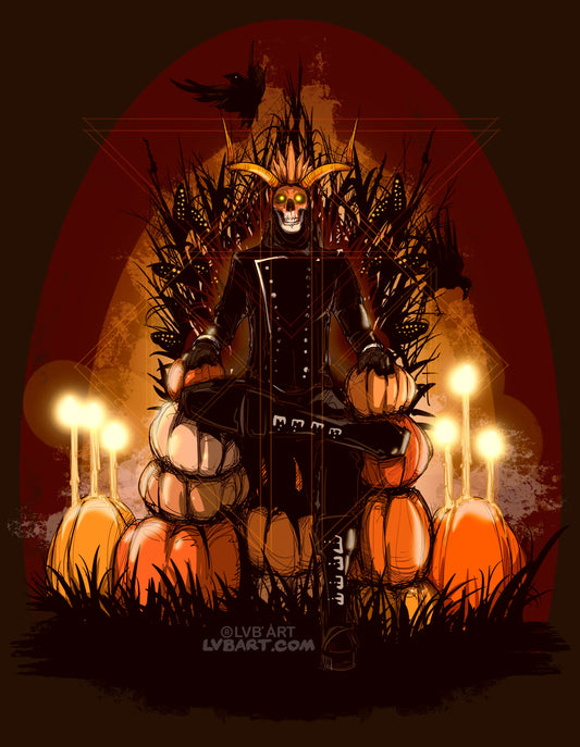 Pumpkin King Fine Art Print