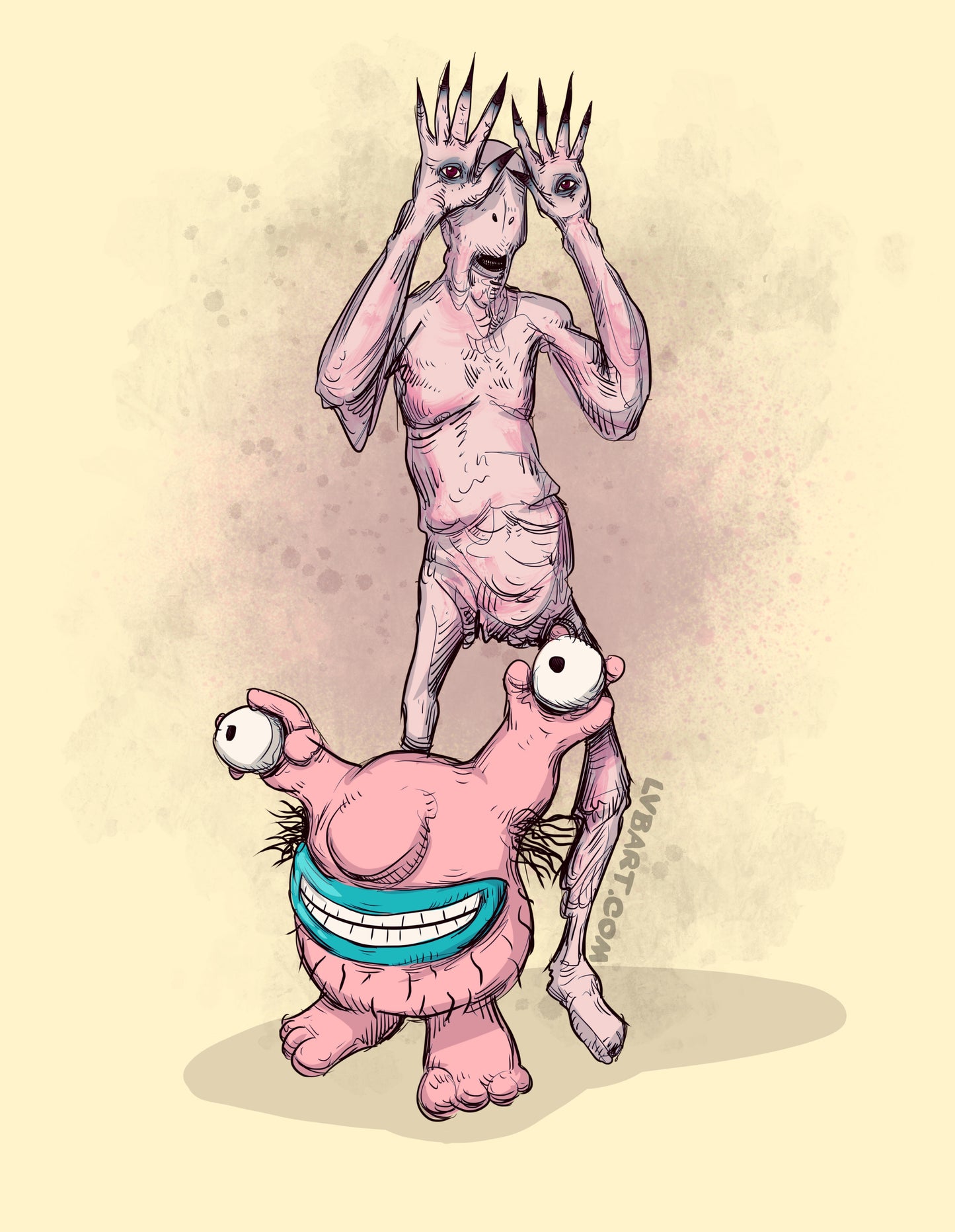 Eyeball Boys Fine Art Print