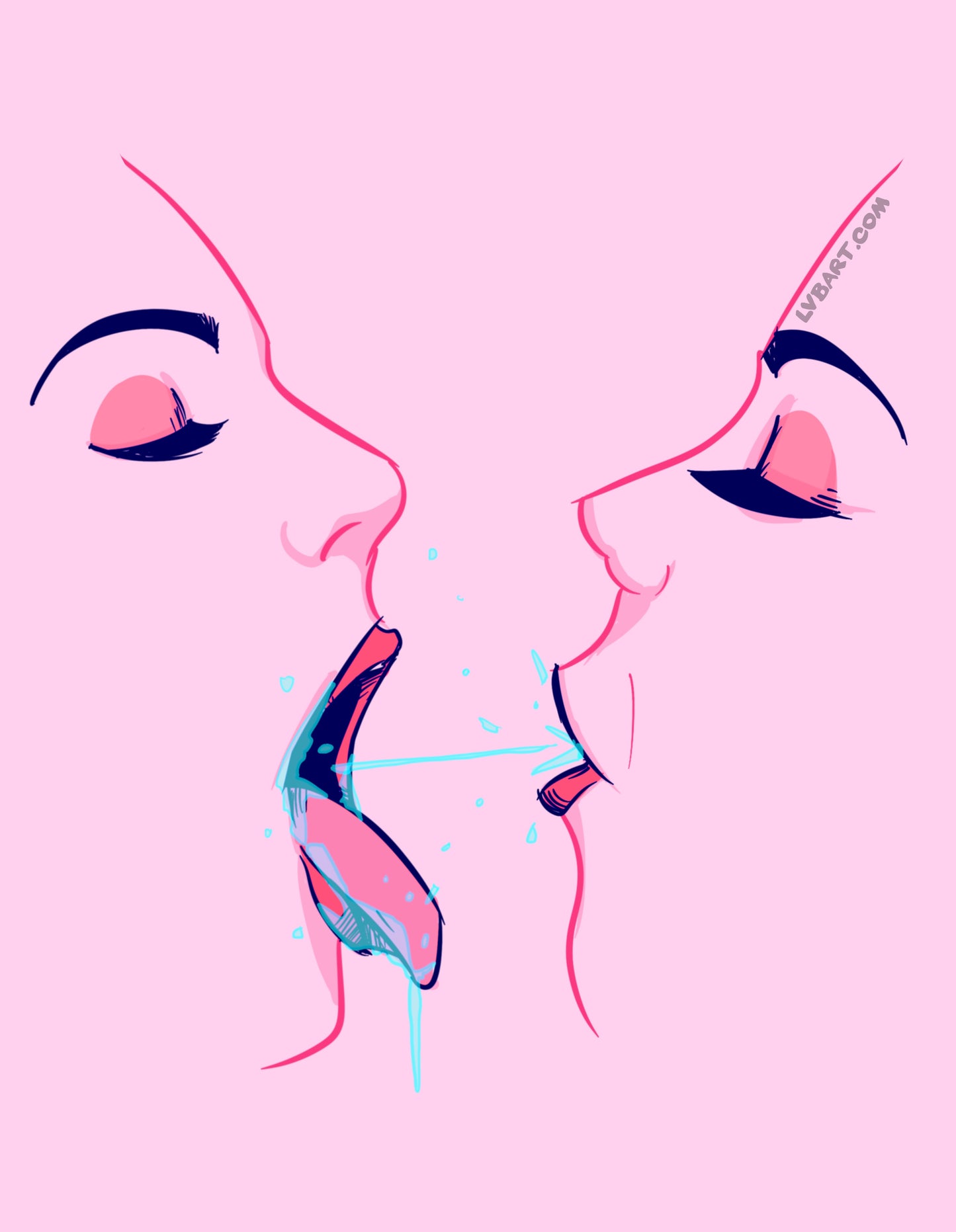 Spit Fine Art Print