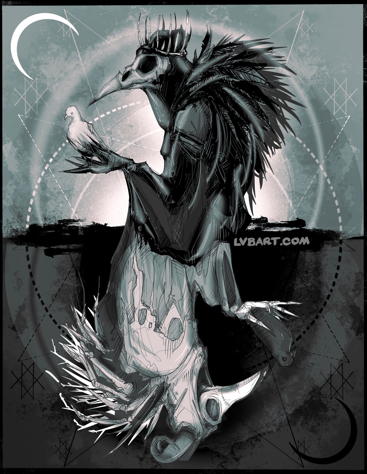 As Above So Below II Fine Art Print