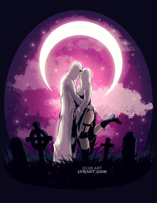 Graveyard Date Fine Art Print