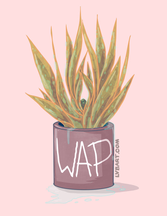 Wet Ass Plant Fine Art Print